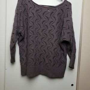 Knitted Mauve Sweater